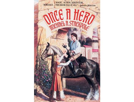Livro Once A Hero de Michael A. Stackpole ( Inglês )