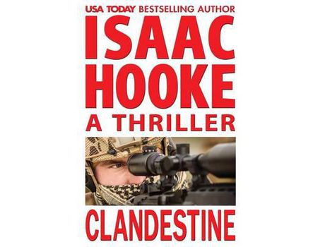 Livro Clandestine de Isaac Hooke ( Inglês )