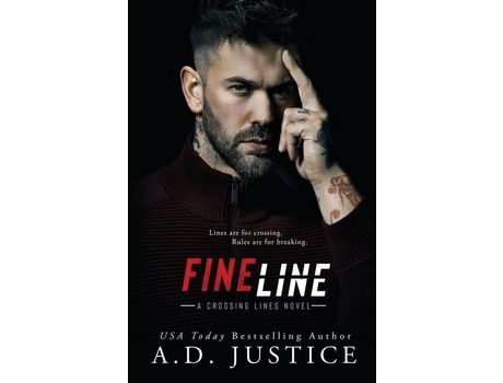Livro Fine Line de A. D. Justice ( Inglês )