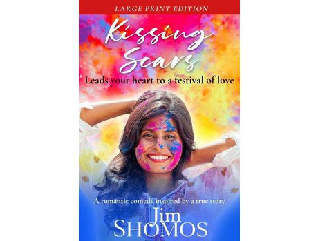 Livro Kissing Scars de Jim Shomos ( Inglês )