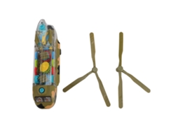 Mali brinquedo Helicóptero Transporte Transparente com Luz Led e Som Obstáculo Omnidirecional
