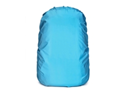 Capa De Chuva Para Mochilas, Resistente À Água, Chuva E Neve, Com Borda Elástica Para Caminhadas E Camping, Azul Celeste.