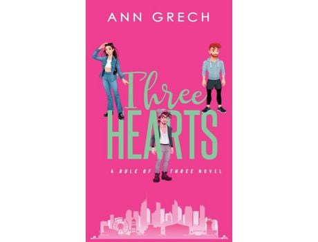 Livro Three Hearts: An Mmf Bisexual Ménage Romance Novel de Ann Grech ( Inglês )