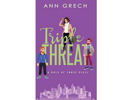 Livro Triple Threat: An Mmf Bisexual Ménage Romance Novel de Ann Grech ( Inglês )