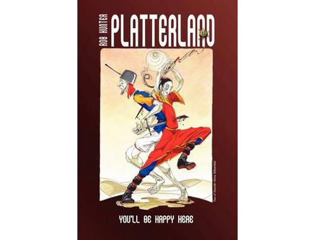 Livro Platterland de Rob Hunter ( Inglês )