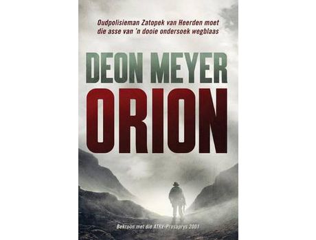 Livro Orion de Deon Meyer ( Inglês )