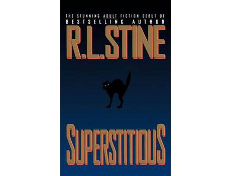Livro Superstitious de R. L. Stine ( Inglês )