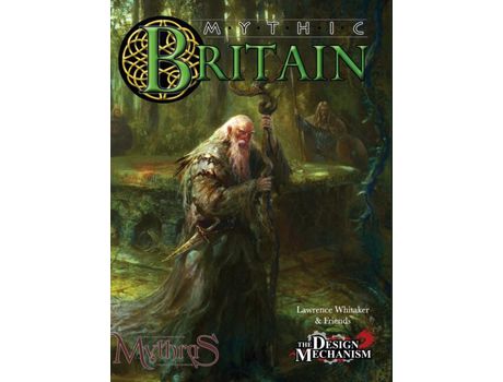 Livro Mythic Britain de Lawrence Whitaker ( Inglês )