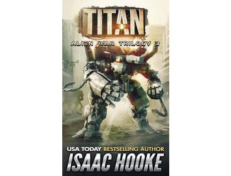 Livro Titan de Isaac Hooke ( Inglês )