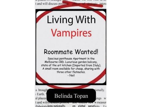 Livro Living With Vampires de Belinda Topan ( Inglês )