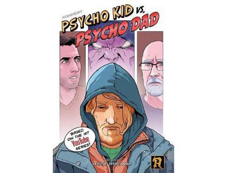 Livro Psycho Kid Vs. Psycho Dad de Jesse Ridgway (Inglês - Capa Dura)