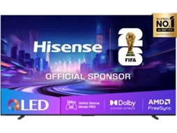 TV HISENSE 100E7Q PRO (QLED 144 Hz  - 100'' - 253 cm - 4k Ultra HD - Smart TV)
