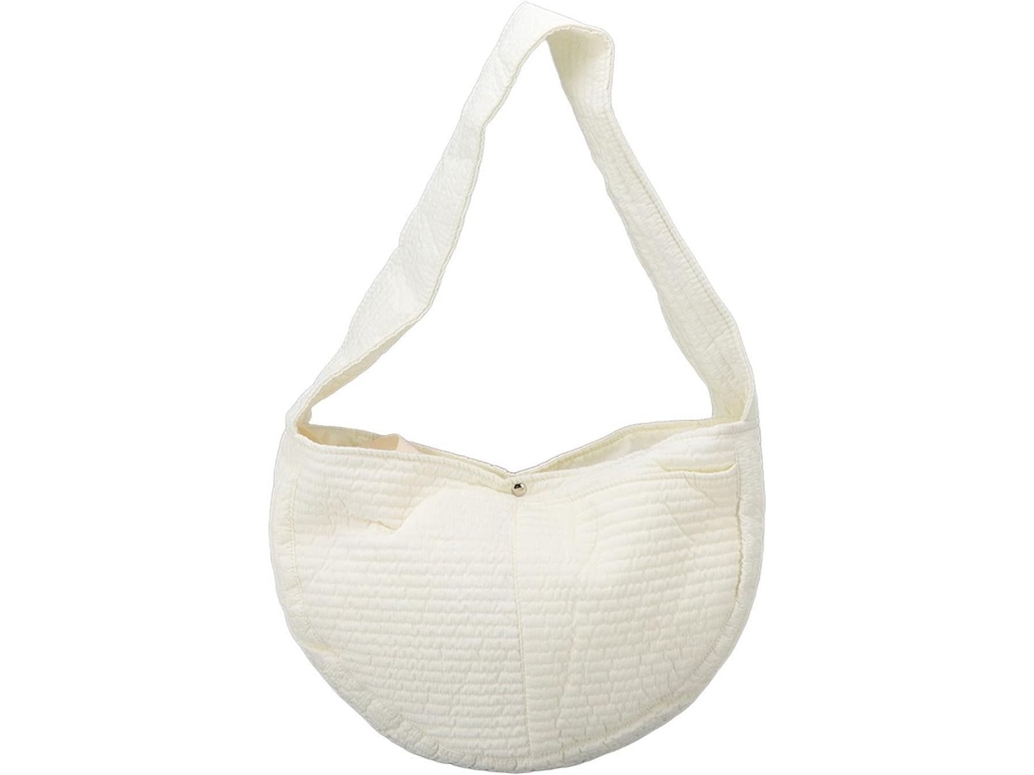 Mochila AQUAFORGE para Cães e Gatos, Ajustável, 40x11x26cm, Branca