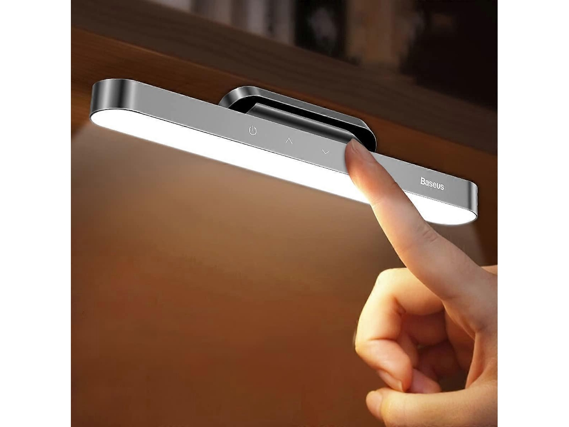 Omni luz Led Magnética Recargable, Luz Bajo Armário com Desligamento Atrasado e Ajuste de Brilho Contínuo