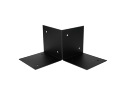 Pergola Floor Element Preto Para Postes De 15 X 15 Cm Peça Wovar