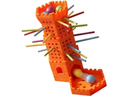 Jogo De Quebra-cabeça Infantil, Brinquedo Empilhar Varetas Madeira,