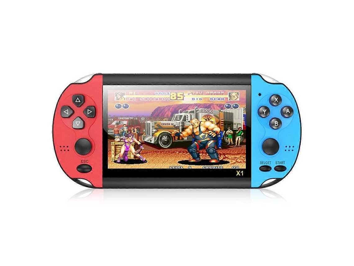 Console De Jogos Portátil De 4,3 Polegadas 8g Integrado 10.000 Jogos X1 Console De Jogos Com Alto Falante Integrado Ly Ebike