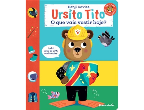 Livro Ursito Tito - O que vais vestir hoje? de Benji Davies (Português)