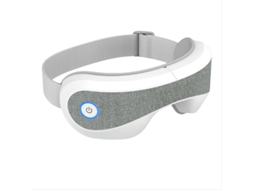 Massageador Ocular com Pressão de Ar, Vibração, Calor e Música Via Bluetooth com Transmissão de Voz AQUAFORGE