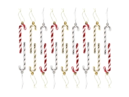 18Pcs Pingente de Doces de Natal ALLINLESS
