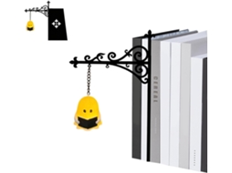 Lanterna Fantasma Lendo Livro Mini Led Fofo Retrô