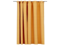Curtain, Curtains Vidaxl Amarelo Tecido (n/a)