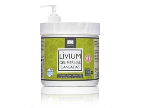 Terpenic Labs Gel Ativador Livium Para Pernas Cansadas 1 L