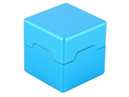 Kklv-portátil Mini Porta Tiza De Punta De Tacón De Aluminio Estuche Para Billar Snooker Pool (azul)