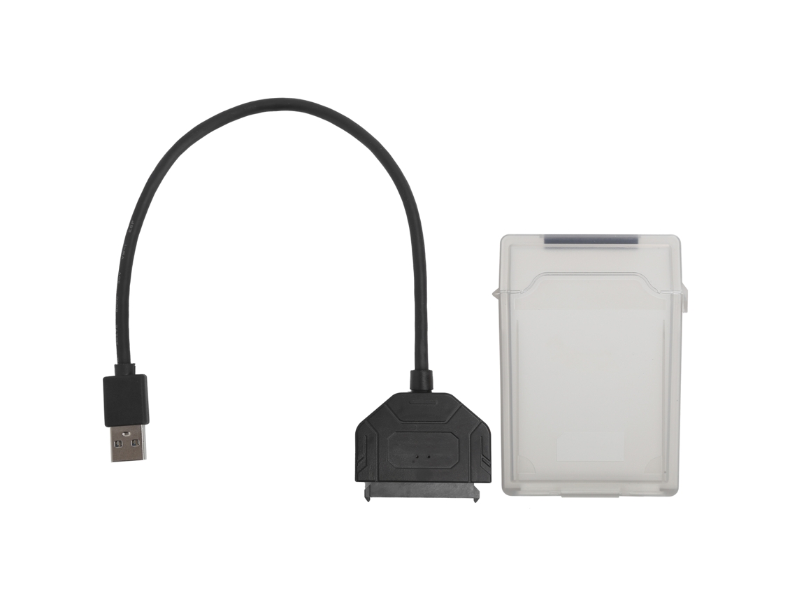Adaptador Sata Usb 3.0 De 2,5 Polegadas, Cabo Para Disco Rígido Ssd Hdd, Acessórios De Computador, Cinza