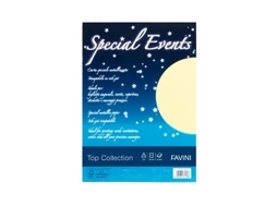 Papel FAVINI para Eventos Especiais para Impressora Jato de Tinta A4 210X297 Mm 20 Folhas Cor Creme