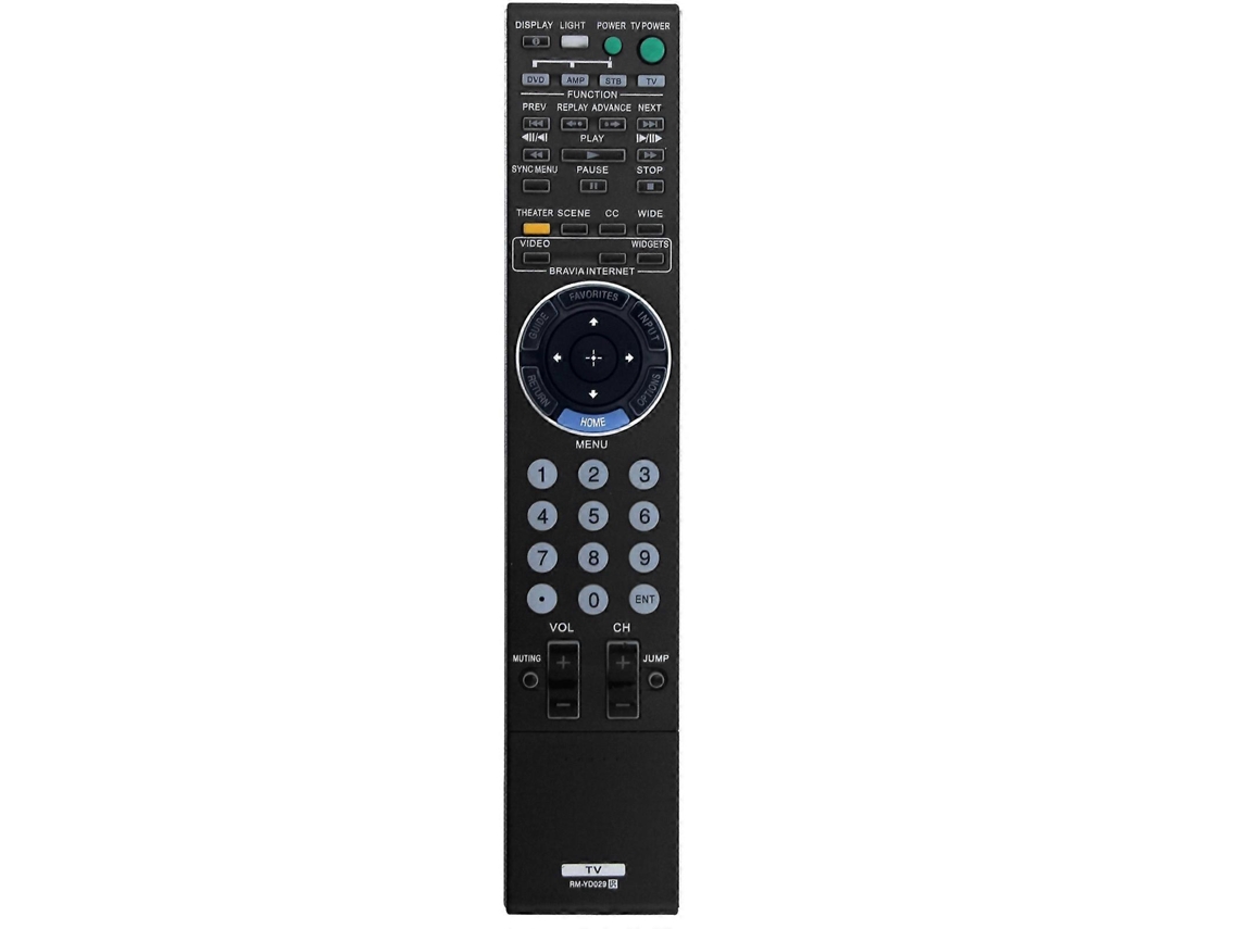 Comando À Distância De Substituição Para Yd029 Tv -40z5100 -46xbr10 -46z5100 -52xbr10 -52z5100 Kdl40z5100
