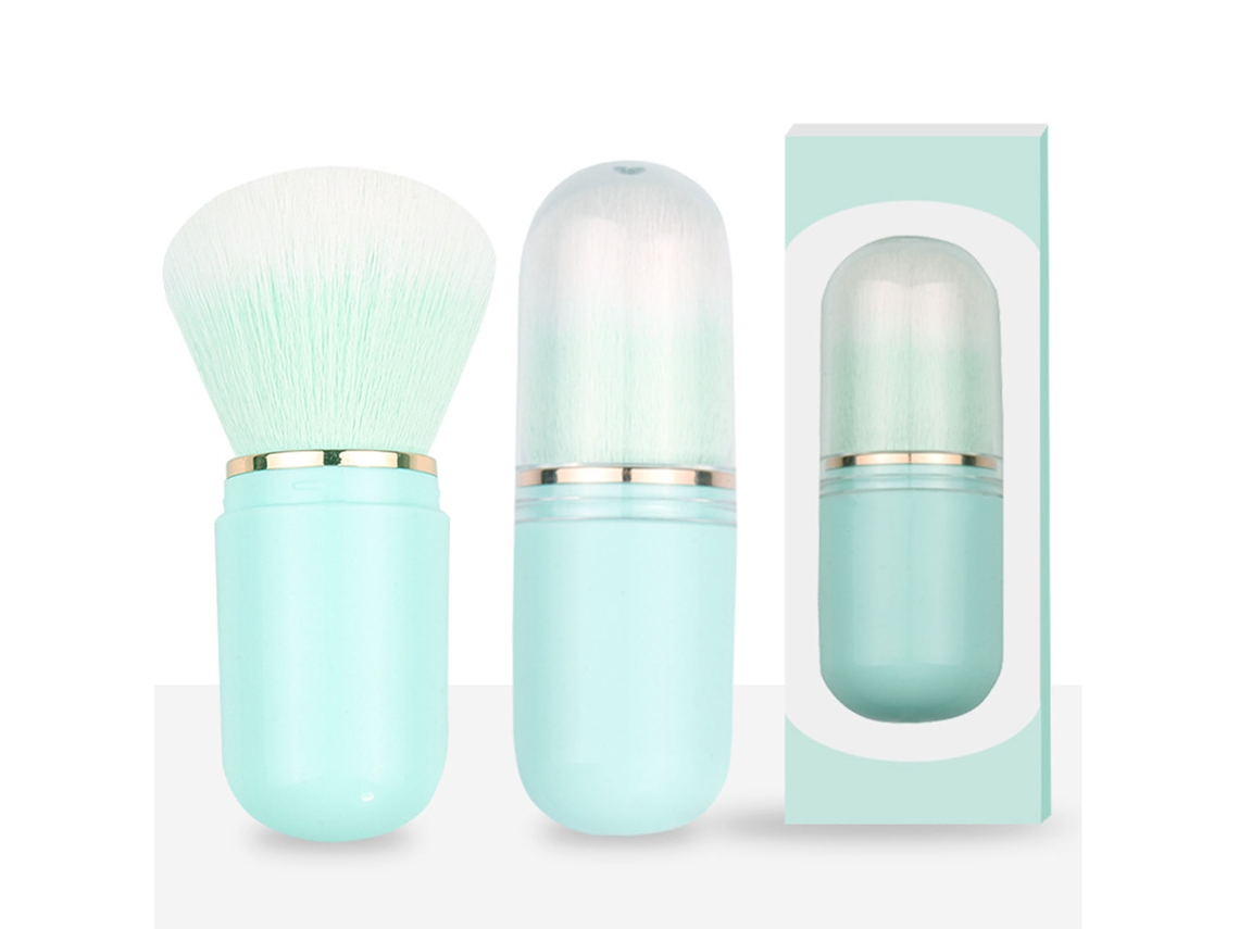 Pincel De Maquillaje Retráctil Capsule Para Viajes