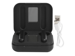 Fone De Ouvido Bluetooth Sem Fio Com Display Digital Touch Controle Resistente À Água Estéreo Bass