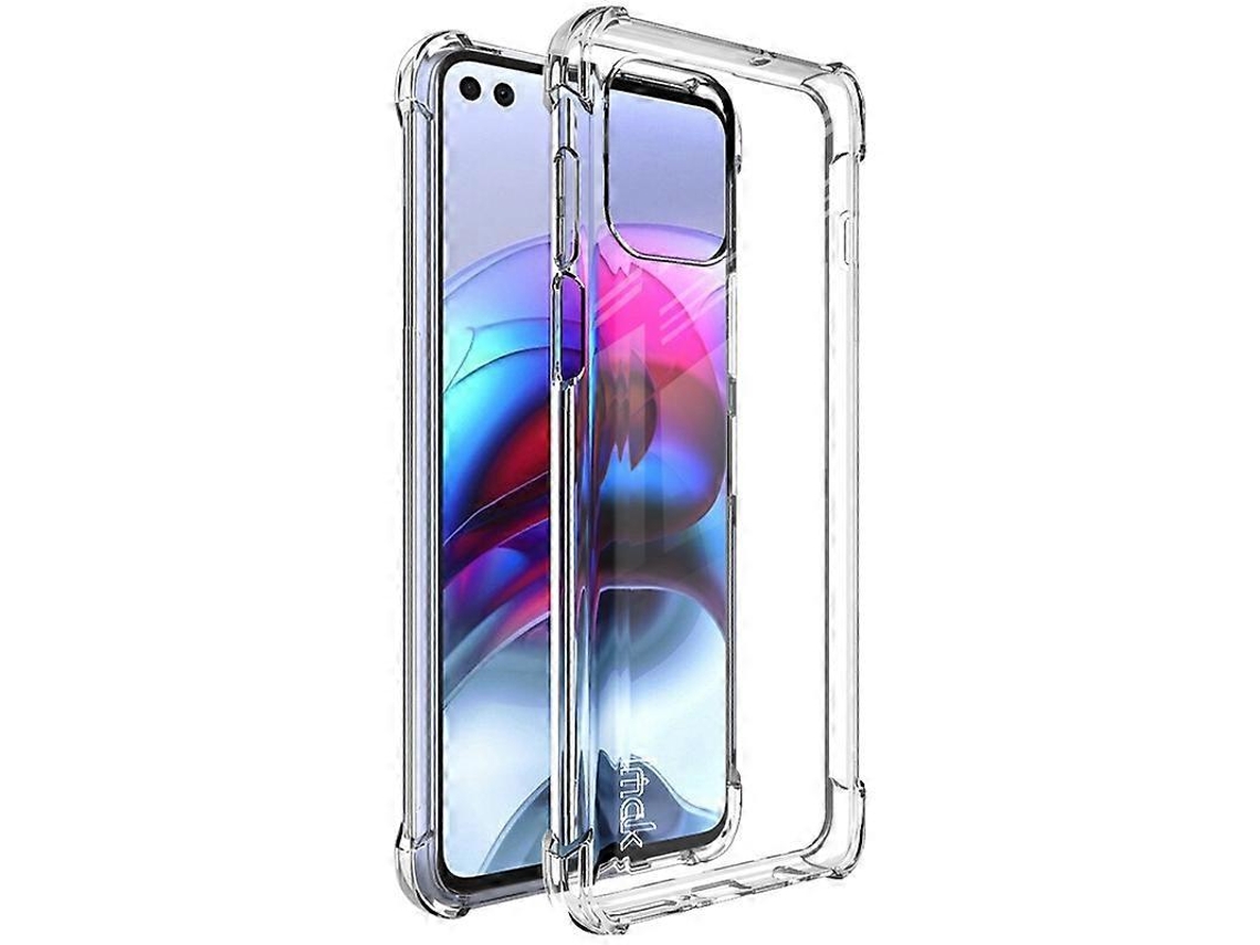 Capa De Tpu À Prova De Choque Com Airbag E Protetor De Tela Para Motorola Moto Edge S Imak