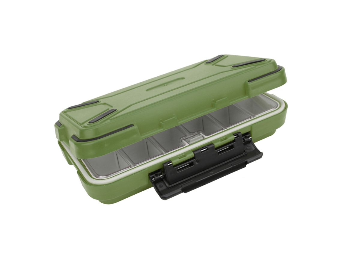 Caixa de Pesca Impermeável Abs Verde