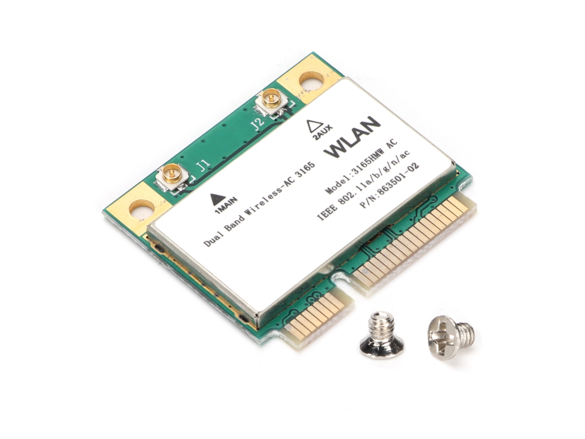 Placa Sem Fio De Banda Dupla 802.11a/b/g/n/ac Adaptador De Rede Com Interface Mini Pcie