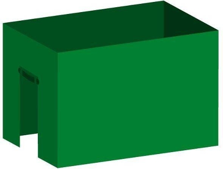 Pack 4 Toldos Laterais para Tendas PRESENTES MIGUEL  3L1P (3x2 m - Verde)