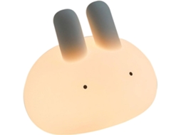 Luz Noturna de Silicone Coelho Sewacc com Bateria de 1200 mAh