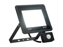Vidaxl Projetor C/ Iluminação Led E Sensor 50 W Branco Frio