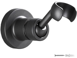 Suporte Ajustável Para Chuveiro Com Parafuso, Suporte Giratório De 360 Graus Para Ducha Manual, Compatível Com A Maioria