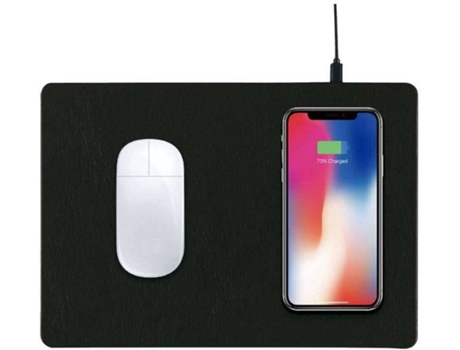 Carregador Wireless  Power Mate Mouse Preto