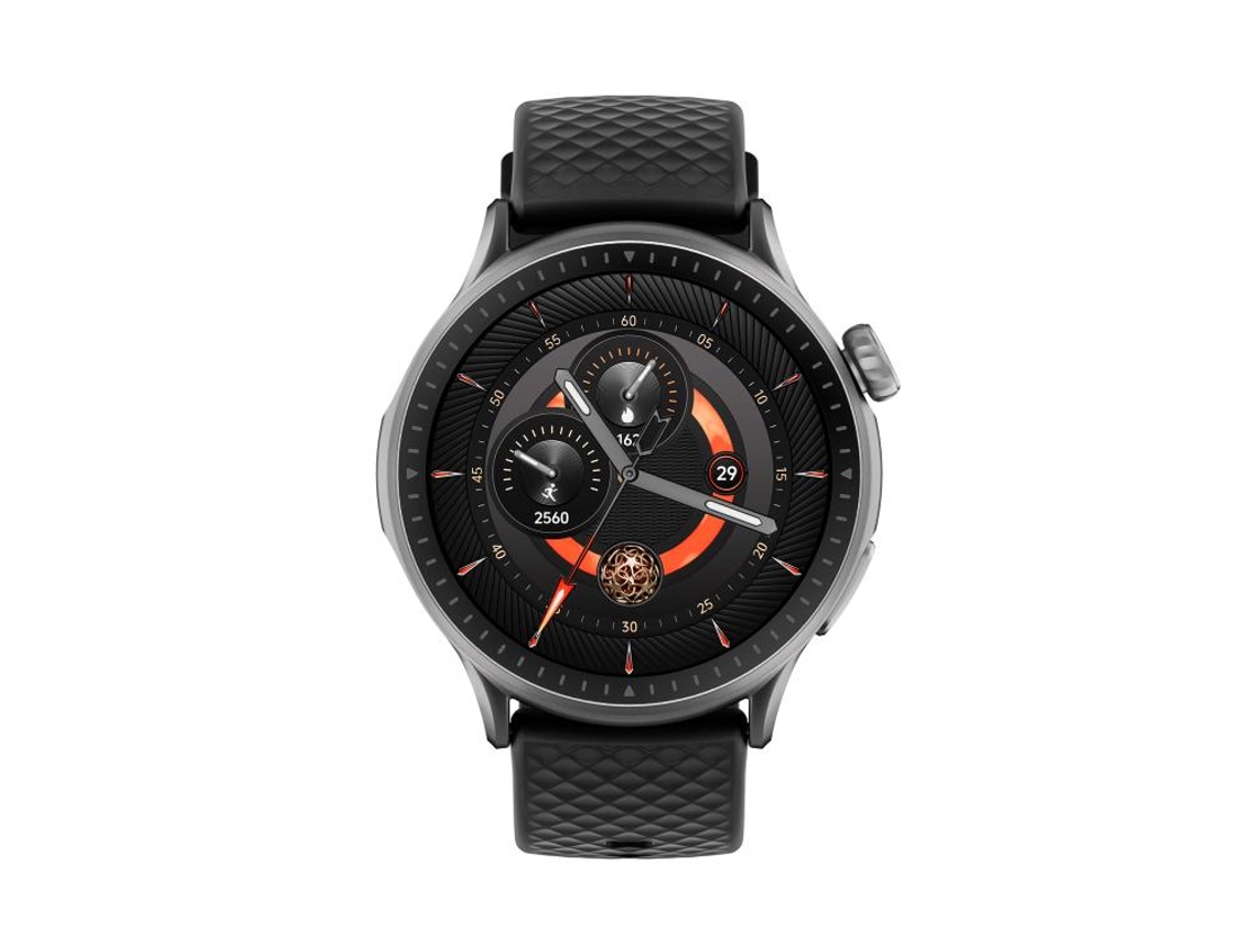 (preto) Smartwatch Esportivo Com Tela Amoled De 1,43 Polegadas E Monitoramento De Frequência Cardíaca.