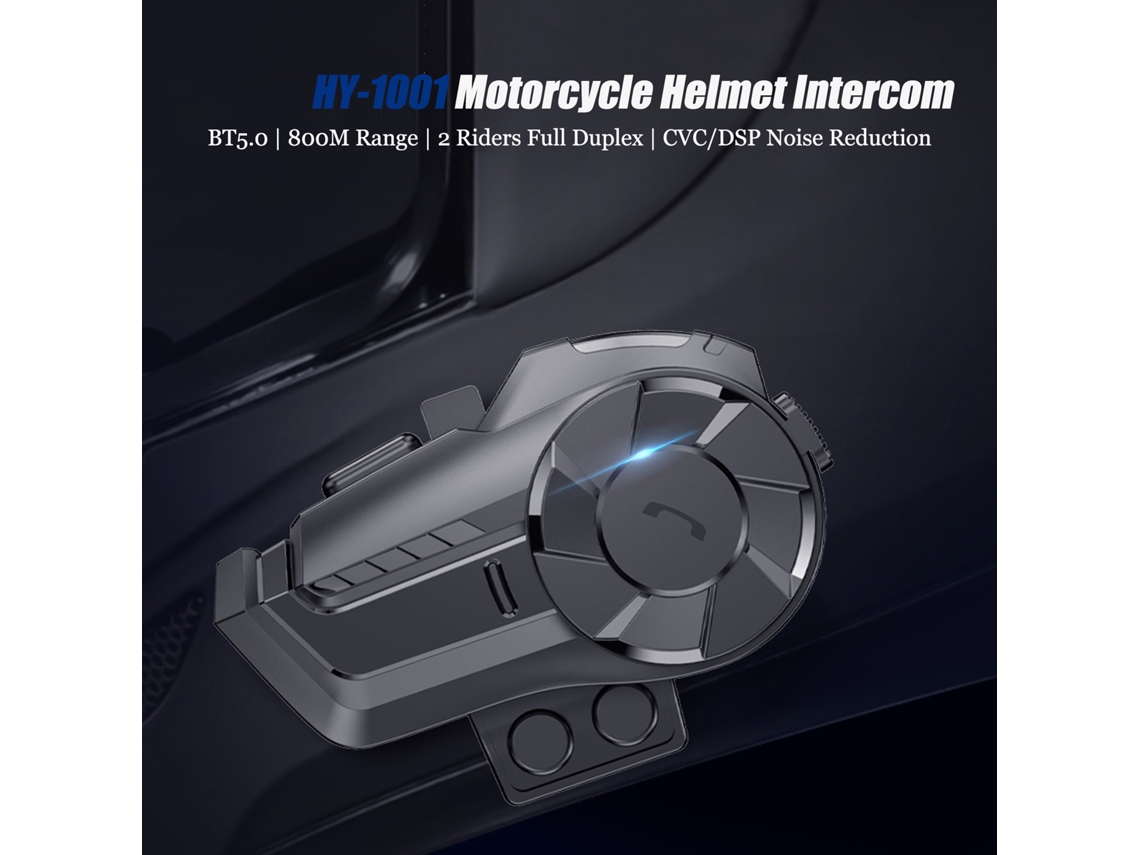 Interfone Bluetooth com duplex, cancelamento de ruído e DSP EOOCOO