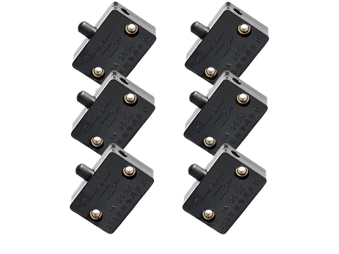 6 Interruptores De Porta Com Led Para Armários, Luz Interna Automática
