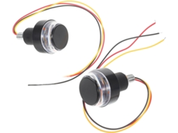 2 Unidades De Piscas De Led À Prova D'água Para Motocicleta, Em Plástico, Para Guidão.