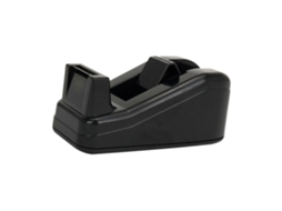 Dispensador de Fita Adesiva de Mesa Preto com Suporte para Rolo de Fita Adesiva, Ideal para Bibliotecas e Embalagens Domésticas GOKOCO