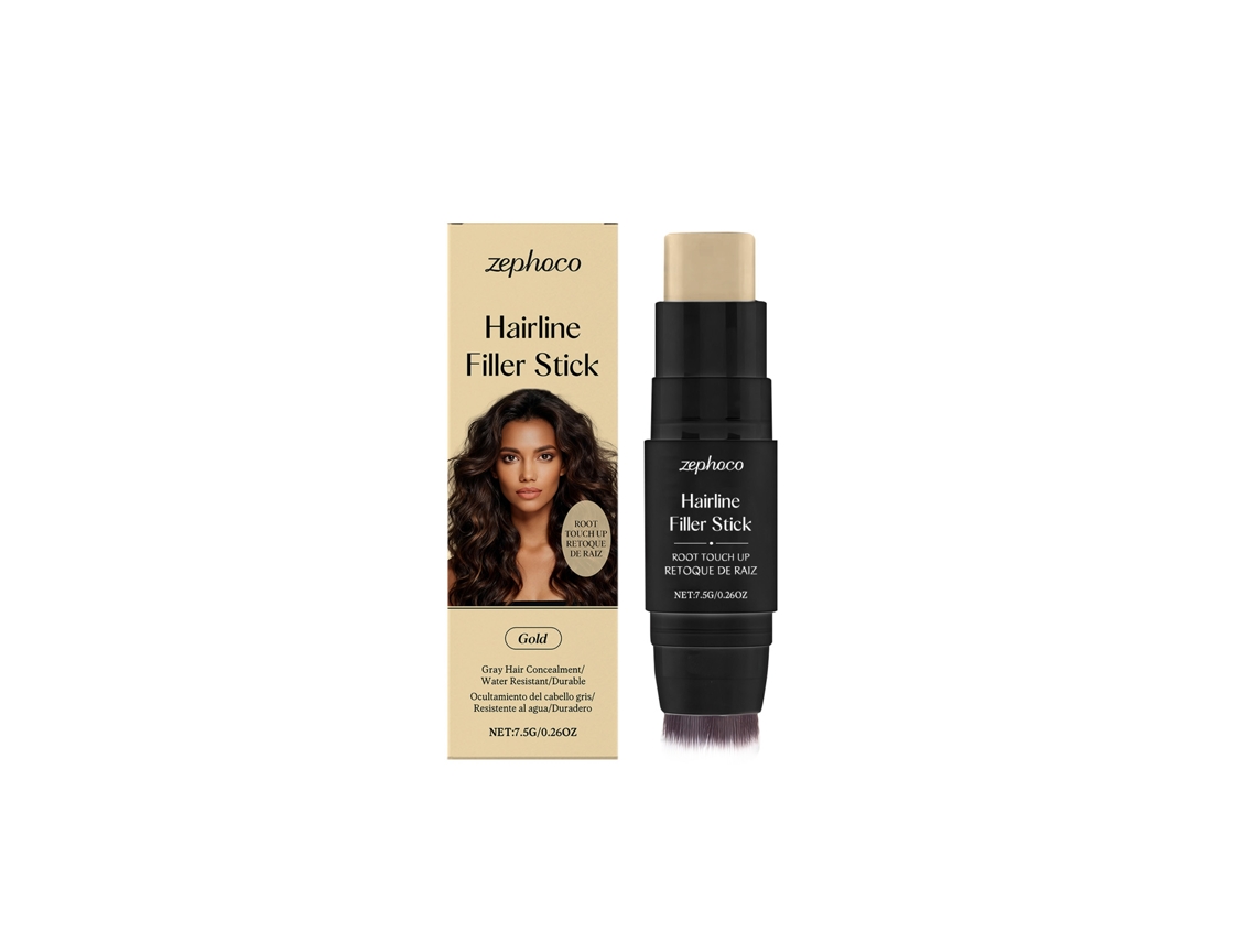Preenchedor de Linha de Cabelo Ouro Stick, Natural para Preencher Linhas e Áreas Baldias LAXISCREED