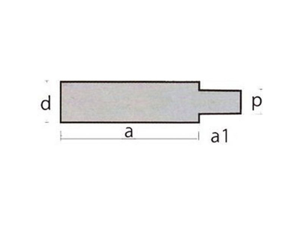 Ânodo Vm Prateado 14 X 20 Mmtecnoseal