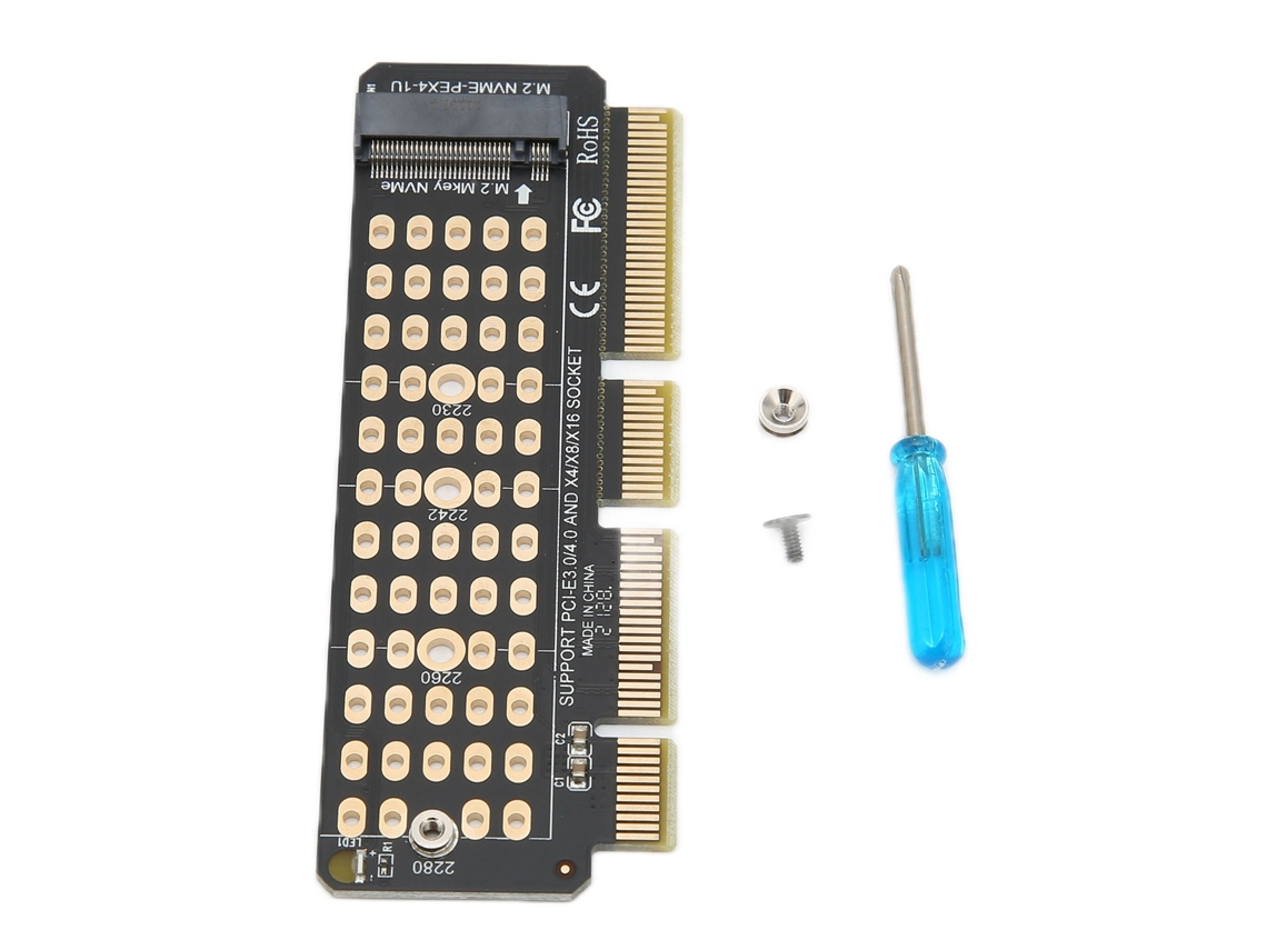 Placa Riser Nvme M.2 Para Adaptador Pcie4.0 Placa De Expansão Desempenho Estável