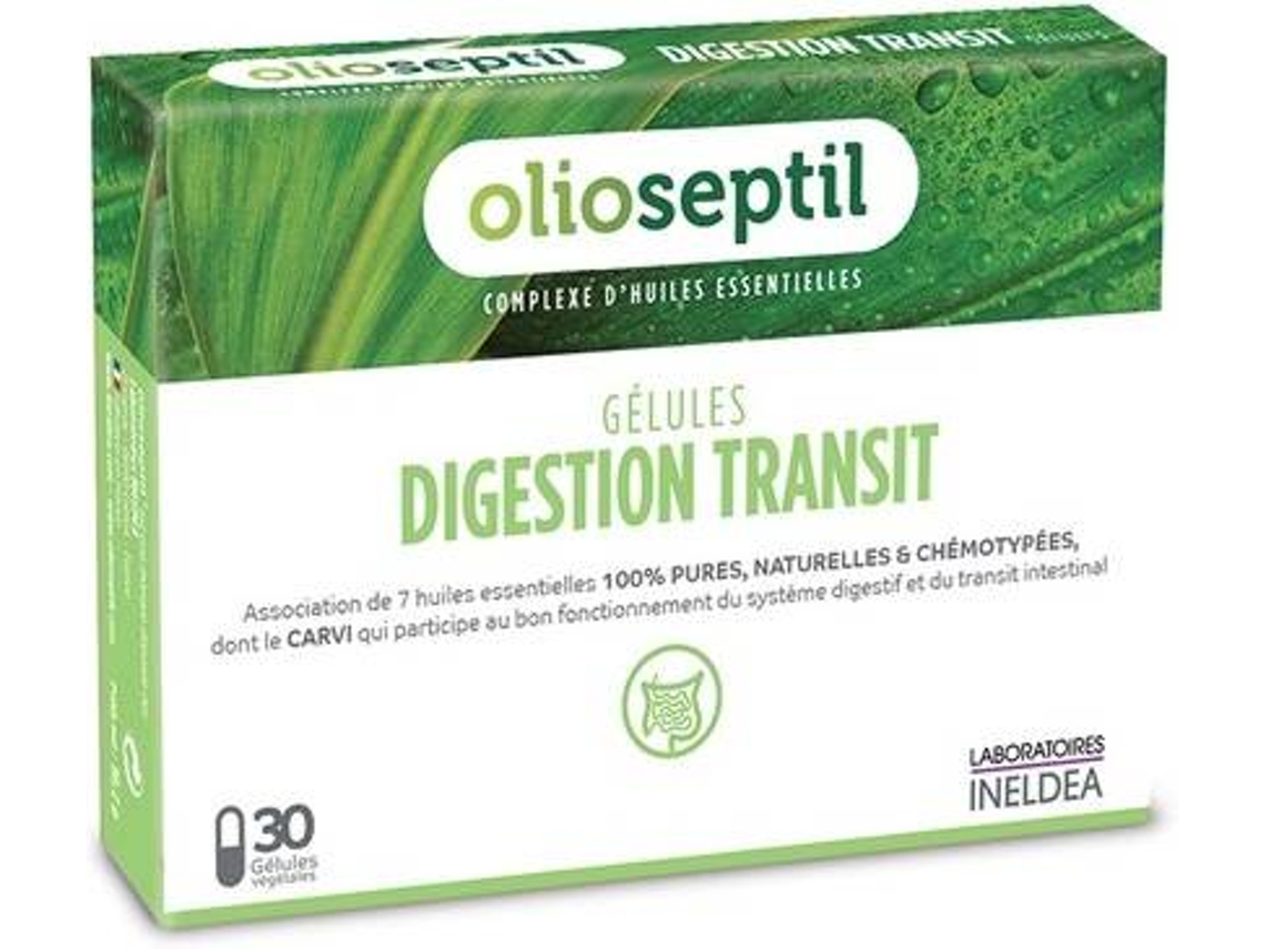 Suplemento Alimentar OLIOSEPTIL Transito Digestão (30 cápsulas)
